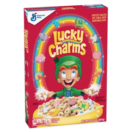 Original Lucky Charms™ Cereal, frente del producto.