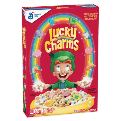 Original Lucky Charms™ Cereal, frente del producto.