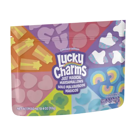 Lucky Charms™ Just Magical Marshmallows, frente del producto.
