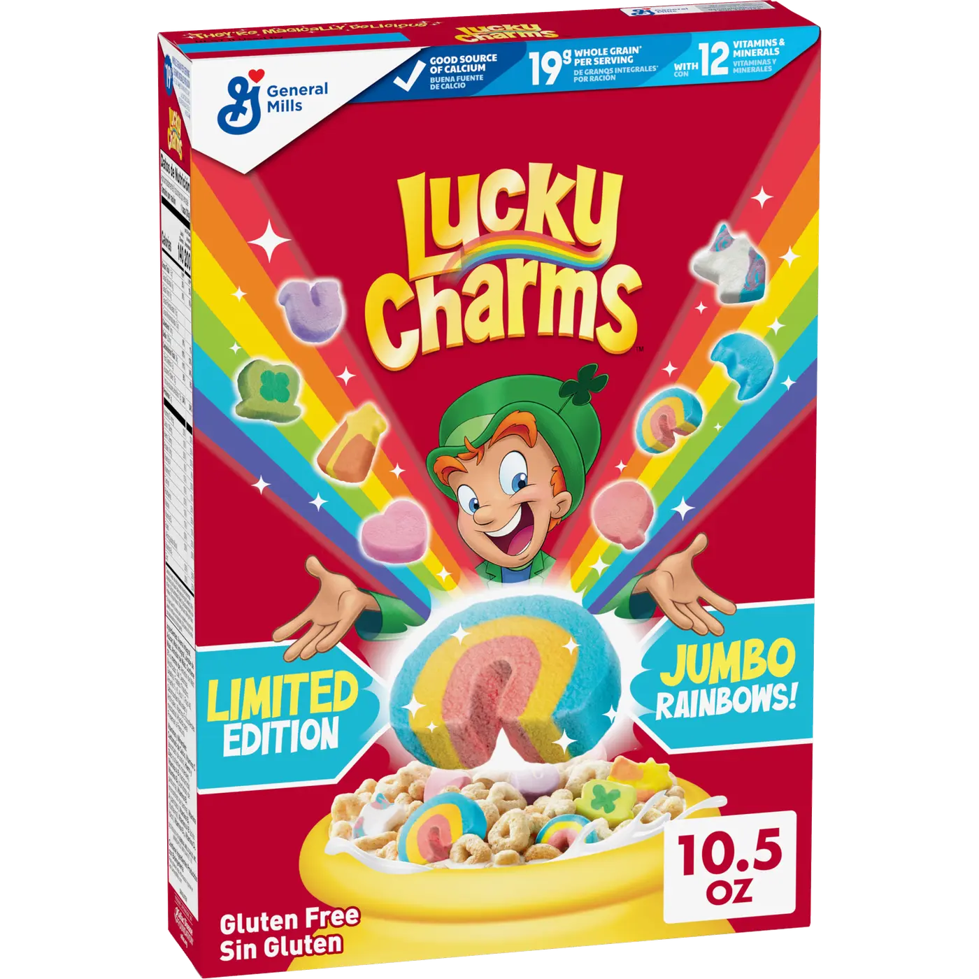 Whole Grain Berry Swirl Lucky Charms Cereal With Bahrain